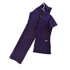 FIGS Women’s Purple Scrub SET size small tall. T21004T FW1100 