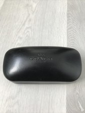 Coach New York Black Hard Clam Shell Sunglasses Case Eyeglass Sun Glasses Holder
