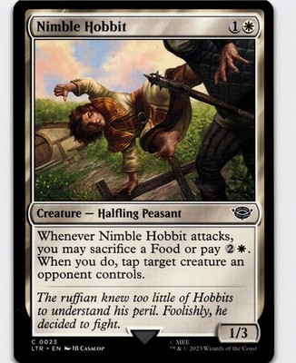 Nimble Hobbit C Universes Beyond: The Lord of the Rings: Tales of Middle-earth 2