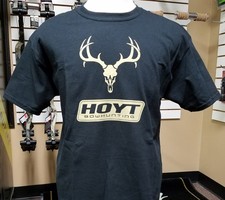 Camisa Hoyt Bowhunting Walnut Creek Promo Edición Limitada Negra Manga Corta