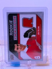 2021-22 Upper Deck Series 2 Hockey Rookie Threads Relic #JV Joe Veleno 