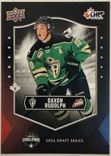 Daxon Rudolph Rookie 2025 Upper Deck Chl USA Prospects Challenge #PC-DR (RC)