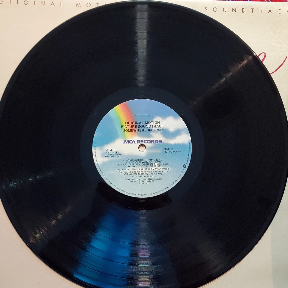John Barry – Somewhere In Time (OST) - 1980 Aus release - VG/VG - Image 4 of 4