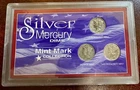 Silver Mercury Dime Mint Mark Collection 1942P 1943D 1945S