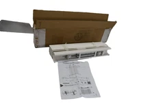 2.5" Cordless Premium Faux Wood Blind White 21.5x48 Window Shade Home Decor New