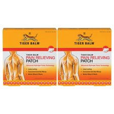 Tiger Balm Patch, 5 Patches 4 x 2.75 Inches (Pack of 2)
