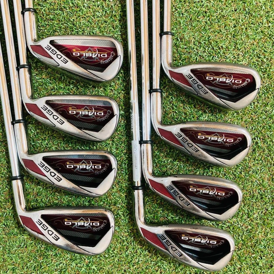 Callaway DIABLO Irons #4-9,Pw,Aw(8Clubs)/Genuine steel/Flex:Stiff Regular - Image 2 of 4