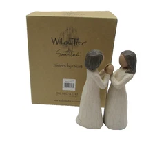 Willow Tree "Sisters by Heart" Hand-Painted  Figurine Demdaco  2000 Box