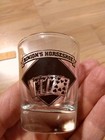 Binions Horseshoe Shot Glass With Royal Flush — photo 1