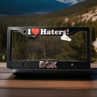 DGK HATERS LICENSE FRAME