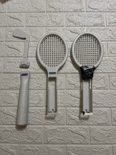 Accessori Nintendo Wii – 2 racchette tennis + 1 mazza golf (1 riparata)