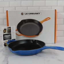 Le Creuset Signature Cast Iron 9 Inch Skillet, Marseille - NEW
