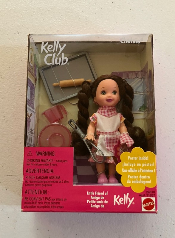 Kelly Club Baker Chelsie Doll Rare Foreign Variant w/baking accessories NIB 1999