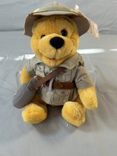 Disney Animal Kingdom Winnie the Pooh Safari Plush 9  NWT Park Exclusive