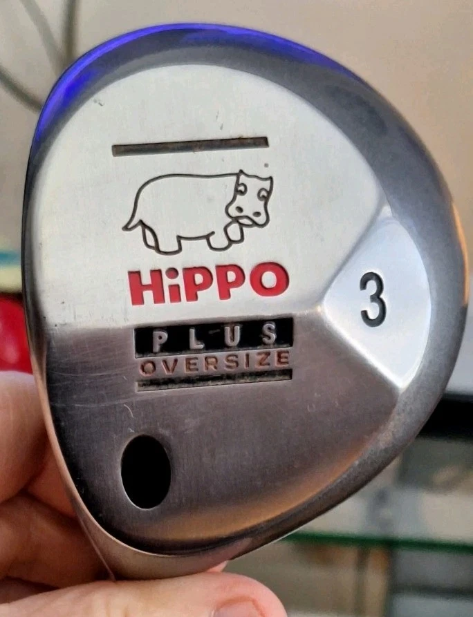 Hippo Plus Oversize, Left Handed 3 Wood, ? Flex, Graphite Shaft, VGC, Next Day D - Image 2 of 4