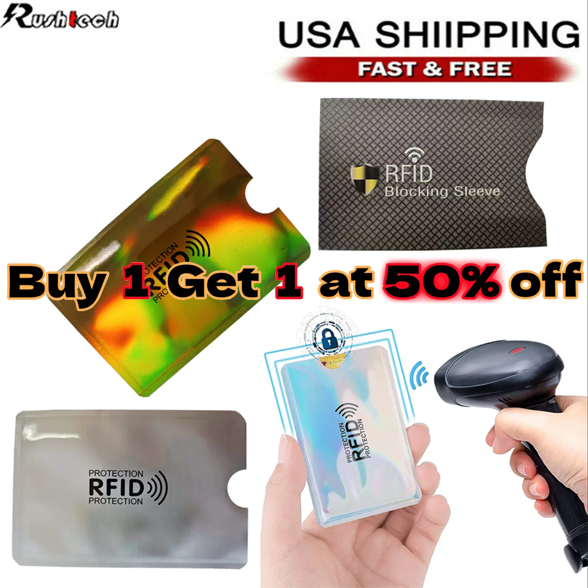 credit card safety sleeve Aigee 28 RFID Blocking Sleeves (24 Protector Holders in 12 colors & 4 Passport Protectors), Identity Theft Protection Secure for Credit Cards, Debit Card, 2pcs Clear Plastic Sleeve drivers licenses RFID Blocking Credit Card Sleeves