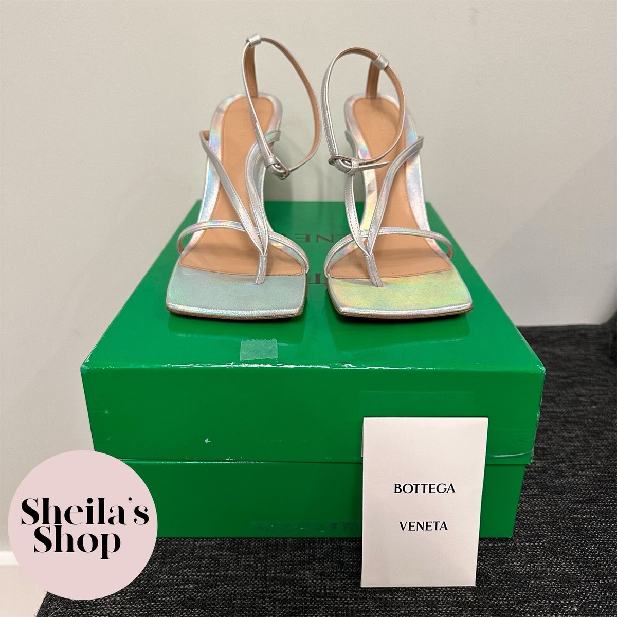 『SALE!』【BOTTEGA VENETA】ヘルハイトサンダル NIB Bottega Veneta Stretch High-Heel Ankle Strap Sandals