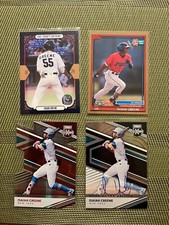 4 ISAIAH GREENE: 2 LOW #d, Auto, SEE LIST & Photos, Guardians, Mets Prospect