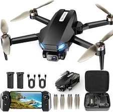 Drone with Camera for Adults, 2K HD GPS Drones with Auto Return, Follow Me, Circ