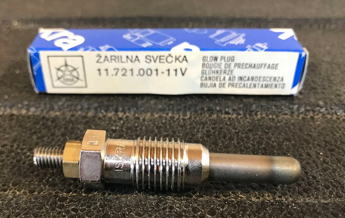 Iskra Glow Plug - 11.721.001-11V / 0250201015 - Fits Audi / Volvo / Volkswagen