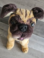 Plush PUG Dog 2125 Realistic 18" Melissa and Doug Large Stuffed Animal Puppy