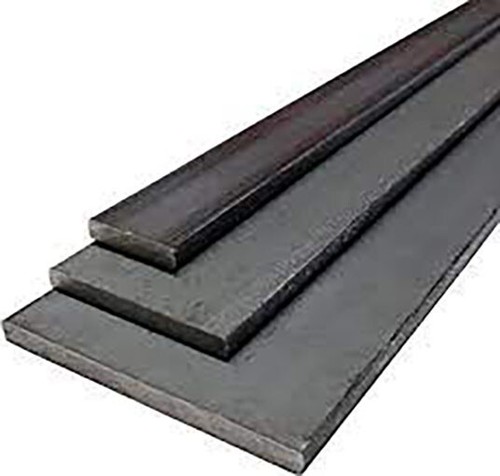 Flachstahl S235JR - Asta Piatta In Acciaio Nero, 5x40x500 Mm