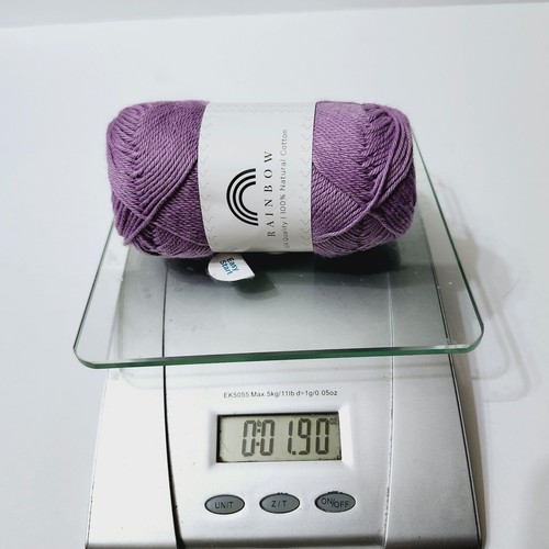 Hobbii Rainbow Yarn 8/4 Quality 100% Cotton PRICE PER SKEIN - YOU CHOOSE - Picture 201 of 329