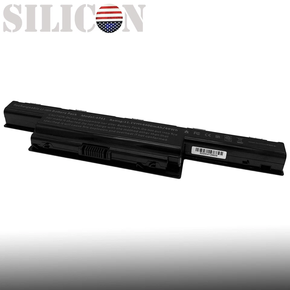 Batería de portátil para Gateway NV50A NV51B NV51M NV53A NV55C PEW92 NEW95 PEW91 PEW90 Foto 2 de 4