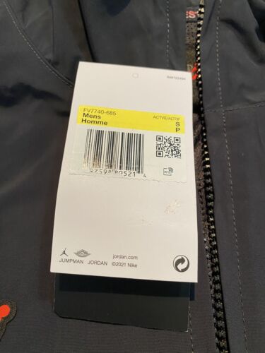 Nike Jordan Paris Saint-Germain Anthem Woven Windbreaker Jacket NWT Men’s S - Picture 16 of 16