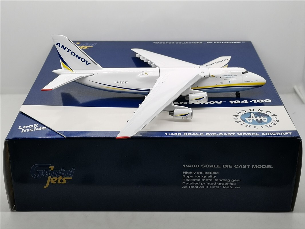 1/400 ジェミニジェッツ アントノフ An-124 RA－82014 Antonov Airlines An-124 Reg# UR-82008 GJADB1468 Gemini Jets