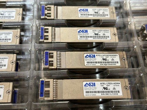 AOI 50pcs A7EL-LND3-ADMA 10GBASE-LR Dual LC SMF 1310nm 10km SFP+ Transceiver - Picture 4 of 5