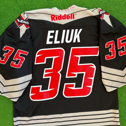 00's Dallas Eliuk Philadelphia Wings Riddell NLL Lacrosse Jersey Size Large - Picture 4 of 6