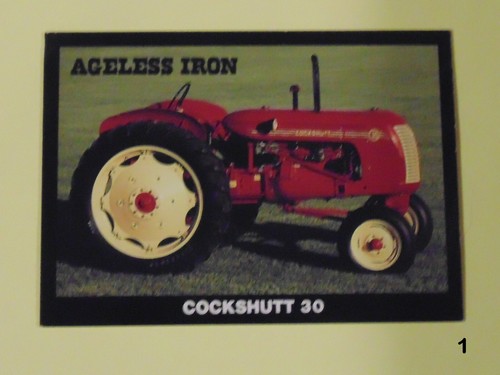 GOODYEAR AGELESS IRON TRACTOR TRADING CARDS - SINGLES - Picture 2 of 191