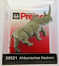 Preiser (HO 1:87)  AFRICAN RHINOSEROS #29521