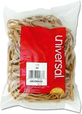 Universal Rubber Bands Size 33 0.04" Gauge Beige, 4 oz 160/Pack Great Elasticity