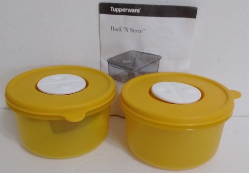 Tupperware set of 5 yellow 1458,1667 and 3387A - 第 3/12 張圖片