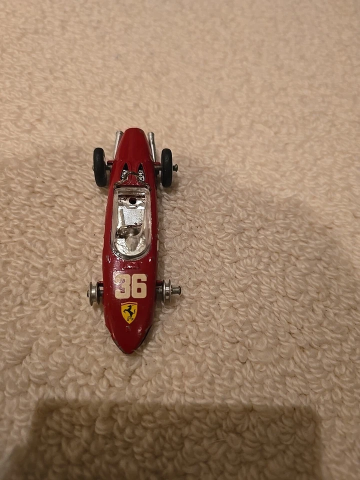 VINTAGE CORGI TOYS # 154 FERRARI FORMULA 1 RACING CAR 1962 DIECAST MODEL - Image 2 of 4