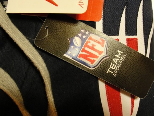 New England Patriots Antigua Navy Victory Pullover Hoodie - Men's Medium - Picture 7 of 8