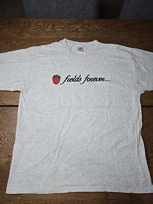 Beatles Strawberry Fields Tshirt Size XL Vintage Fruit Of