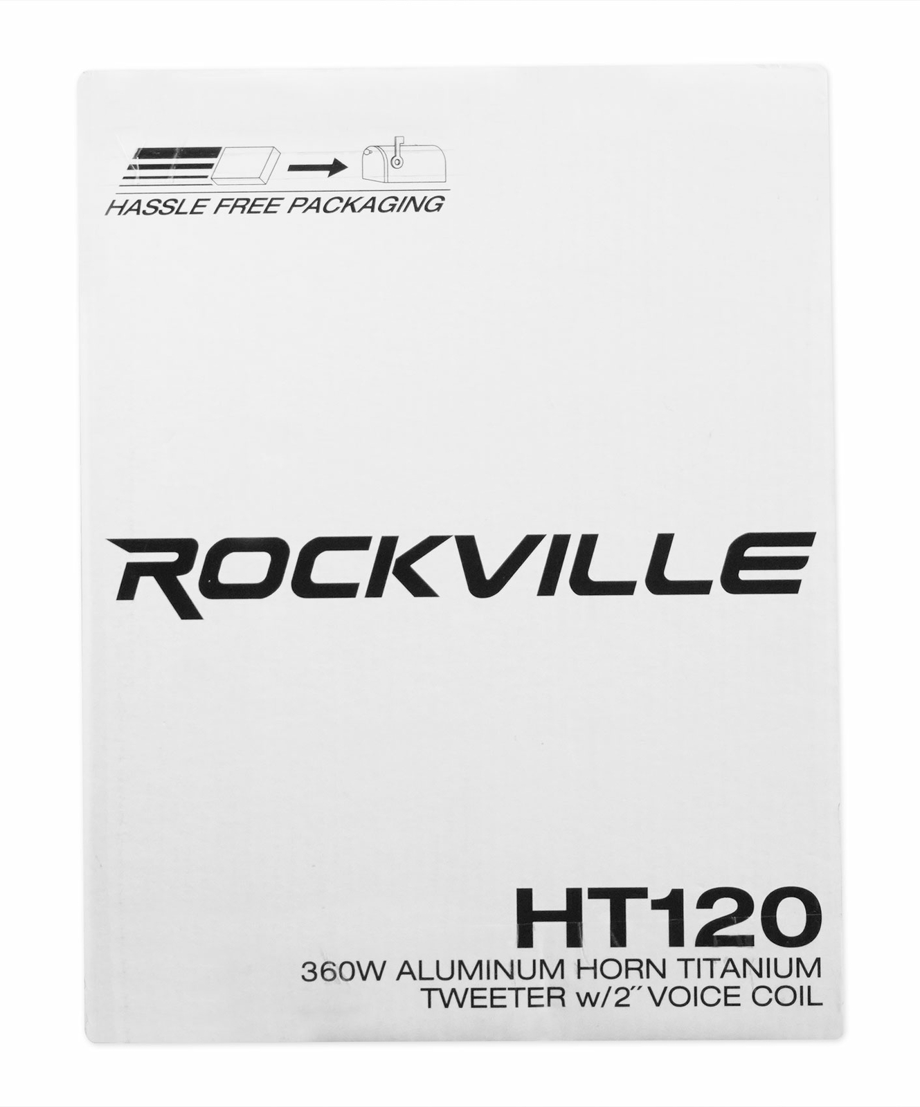 Rockville HT120 2 360w Car Audio Custom Install Титановый твитер с рупором Chucherro
