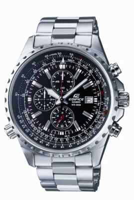 CASIO EF527D-1AV Mens EDIFICE  ALL METAL Analog Chrono w Date Sport Watch $210
