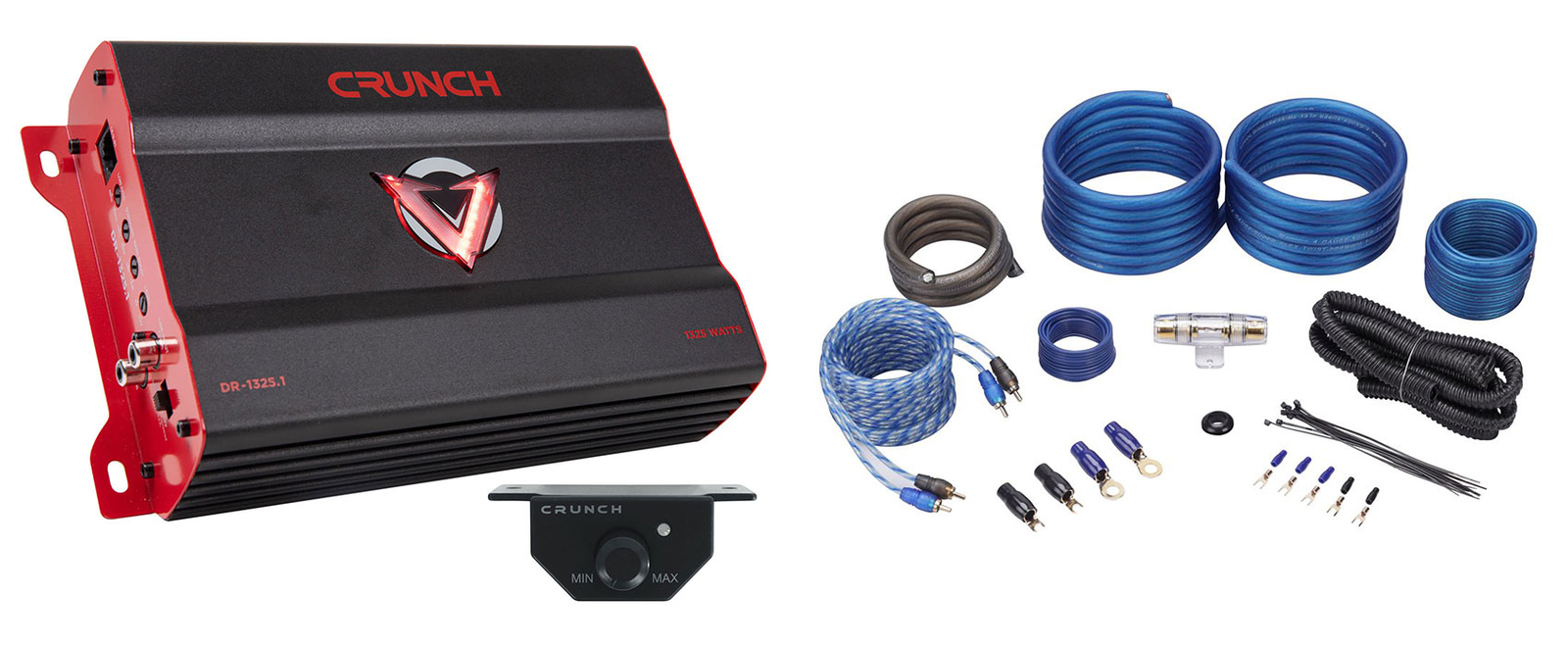 Автомобильный моноусилитель Crunch DR-13251 мощностью 1325 Вт 2 Ом класс A B Комплект усилителей 16390₽
