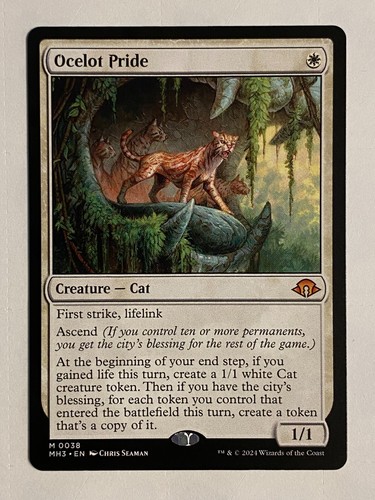 Ocelot Pride Modern Horizons 3 NM Magic the Gathering MTG | eBay