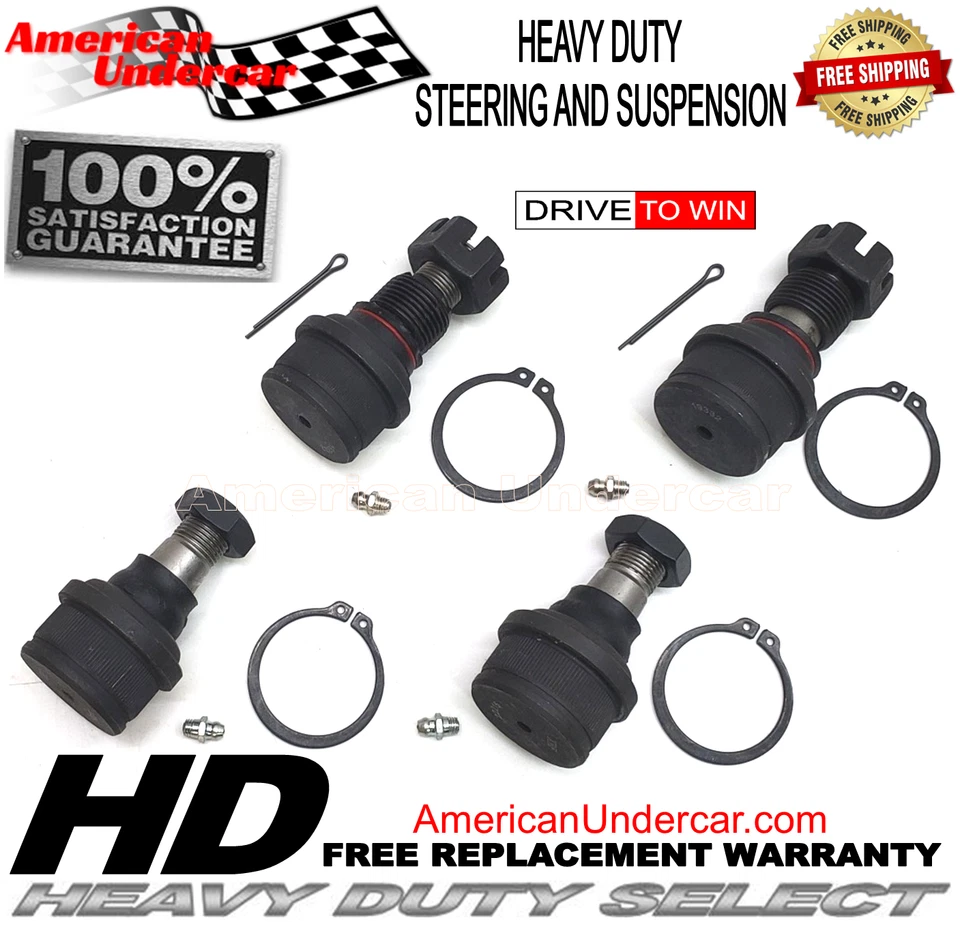 HD Ball Joint Suspension Kit Dodge Ford Jeep 1971 - 1993 K8195T K8194T - Image 2 of 4