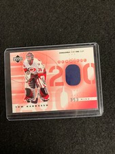 2002 U.D Challenge for the Cup Terrific Tom Barrasso Carolina Hurricanes #T-TB🔥