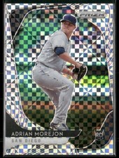 Adrian Morejon 2020 Panini Prizm Power Plaid Prizm #139 #/75 - San Diego Padres