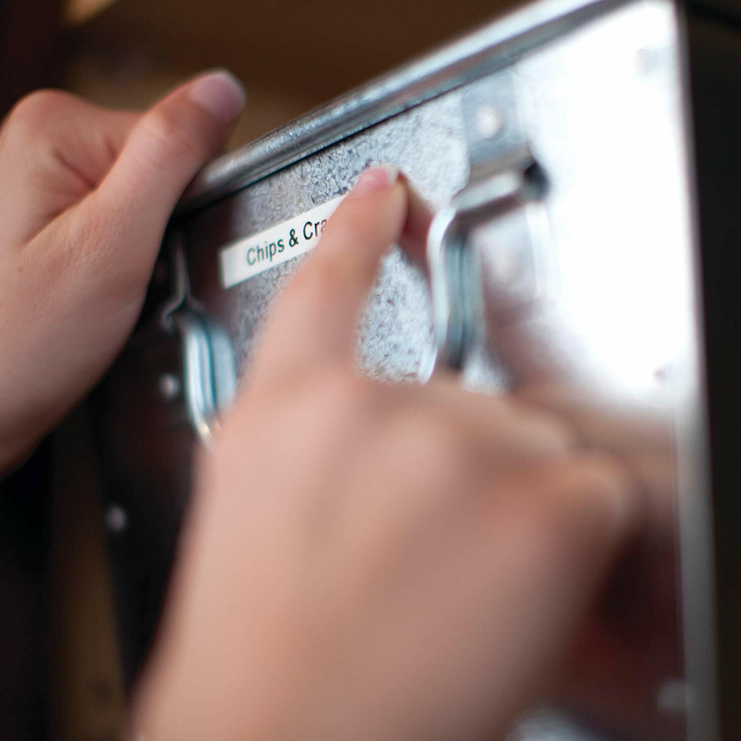 DYMO LetraTag PORTABLE HANDHELD LABEL MAKER + CASSETTE Compact Sticker