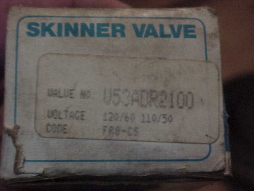 NOS Skinner V53ADR2100 Code FR8-CS Magnetventil 1/16" Blende 100 PSI 11 Watt - Bild 6 von 6