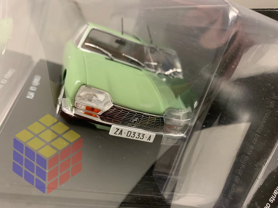 Coche clásico Citroen GS / 1974/ Coches Inolvidables (Escala 1/24) Citroën verde - Imagen 3 de 4