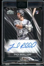 Zach Remillard Auto 2024 Topps Chrome Black #CBA-ZR